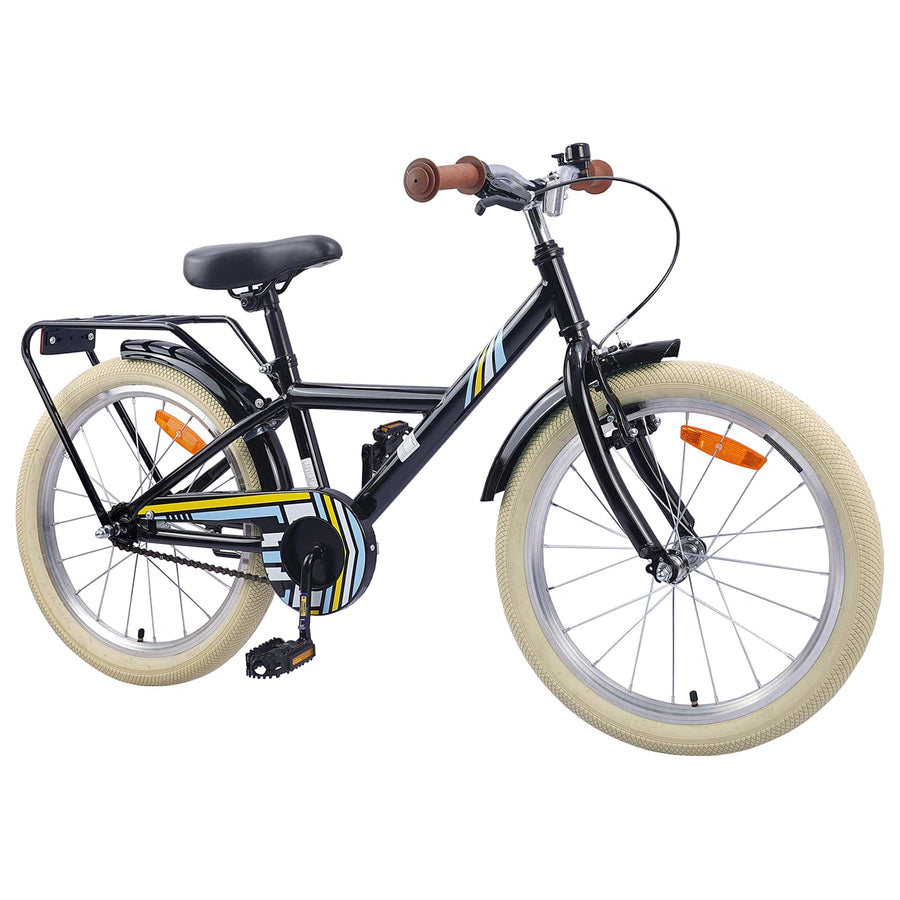 Kinderfiets 20 Inch voor 6-11 jaar oud Zwart