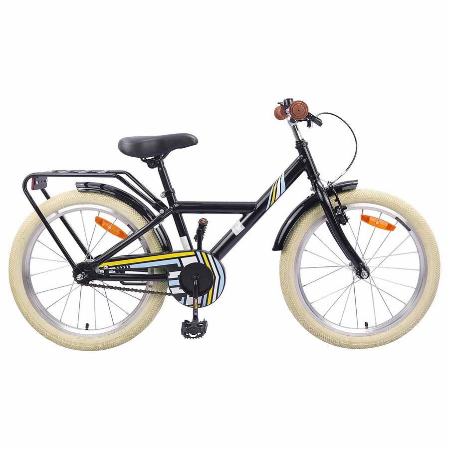 Kinderfiets 24 Inch voor 8-12 jaar oud Zwart