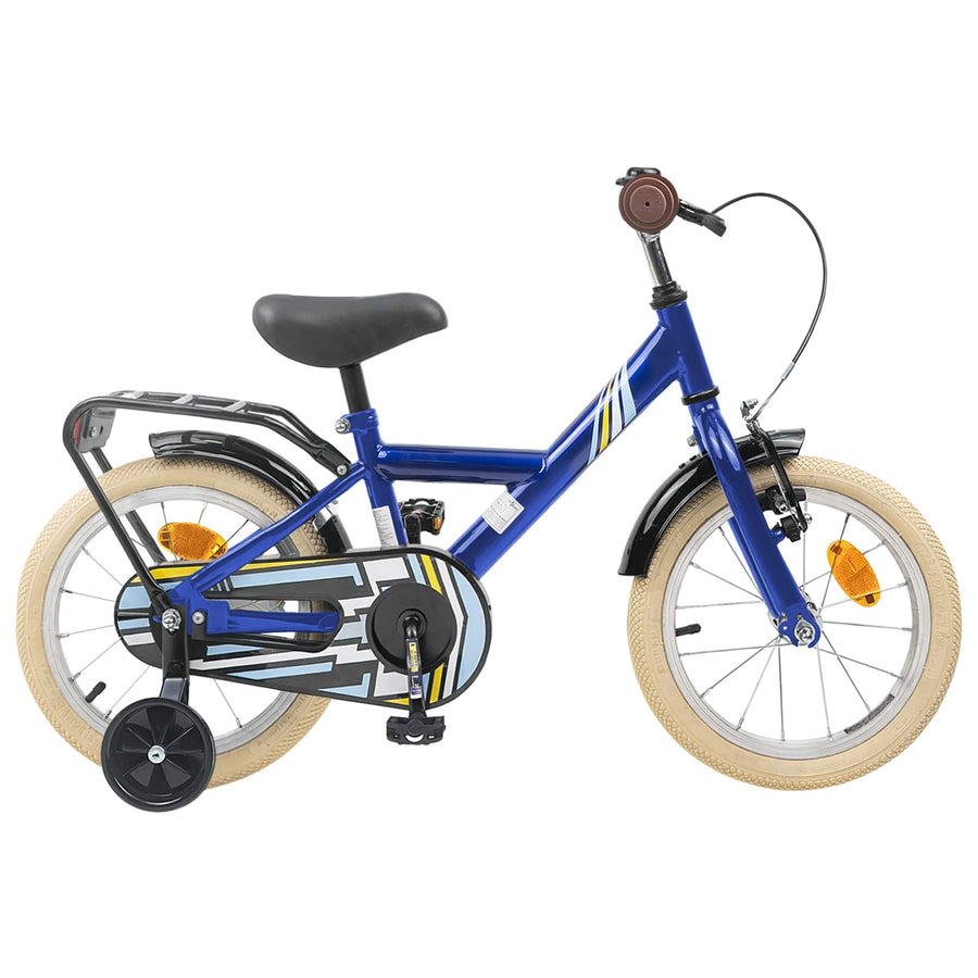 Kinderfiets 16 Inch voor 4-6 jaar oud Donkerblauw