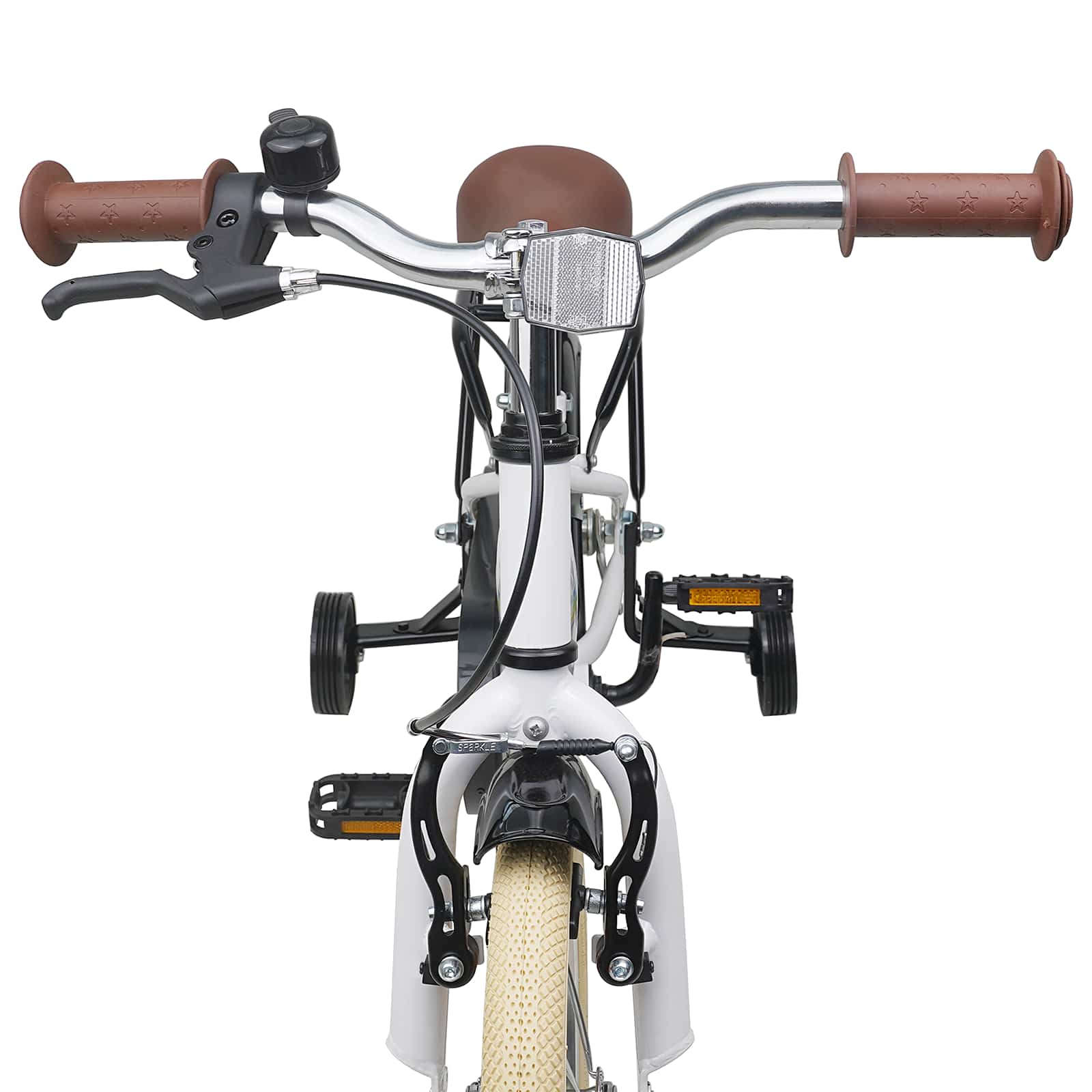 Kinderfiets 14 Inch voor 3-5 jaar oud Wit