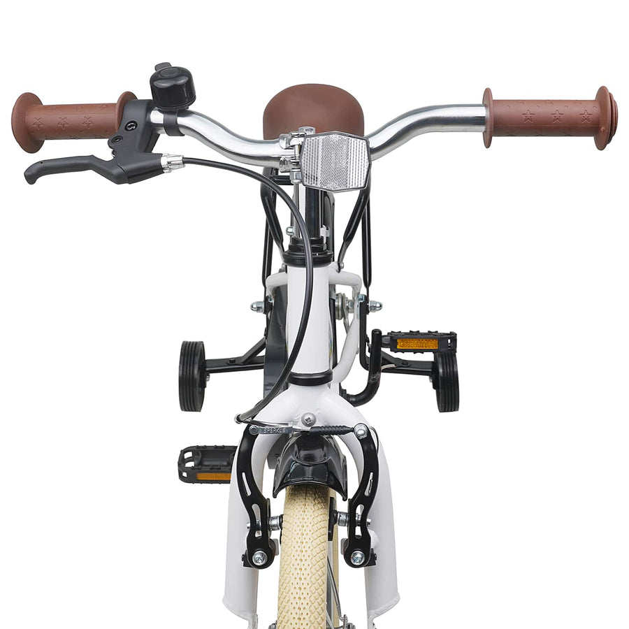 Kinderfiets 14 Inch voor 3-5 jaar oud Wit
