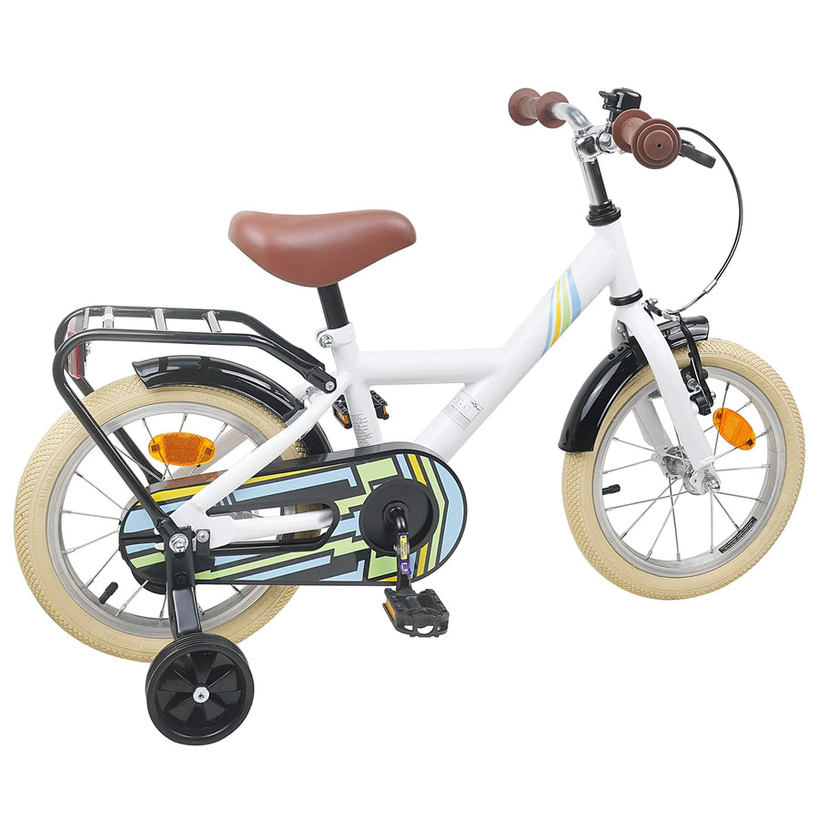 Kinderfiets 14 Inch voor 3-5 jaar oud Wit