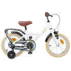 Kids' Bike 14 Inch for 3-5 Years Old White