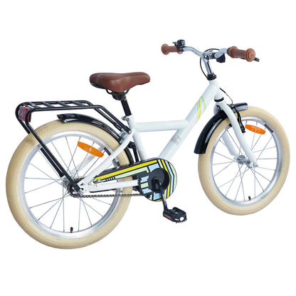 Kinderfiets 18 Inch voor 5-7 jaar Wit