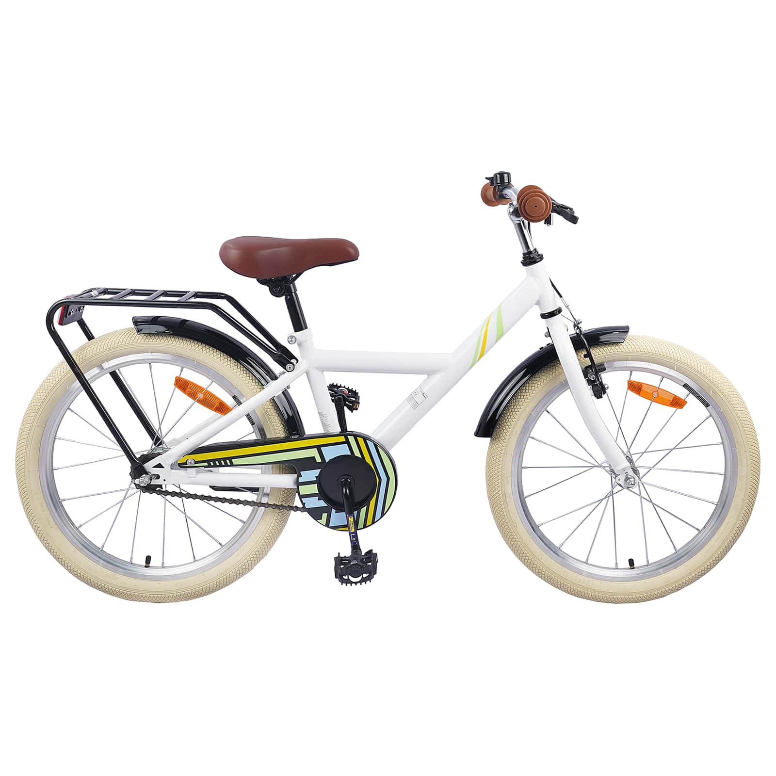 Kinderfiets 18 Inch voor 5-7 jaar Wit