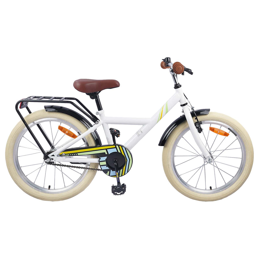 Kinderfiets 18 Inch voor 5-7 jaar Wit