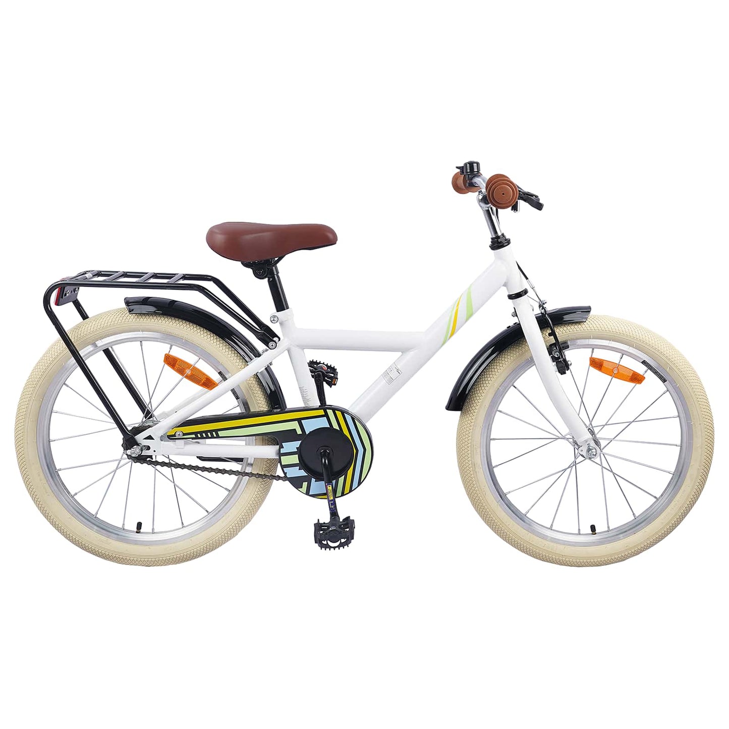 Kinderfiets 20 Inch voor 6-11 jaar oud Wit