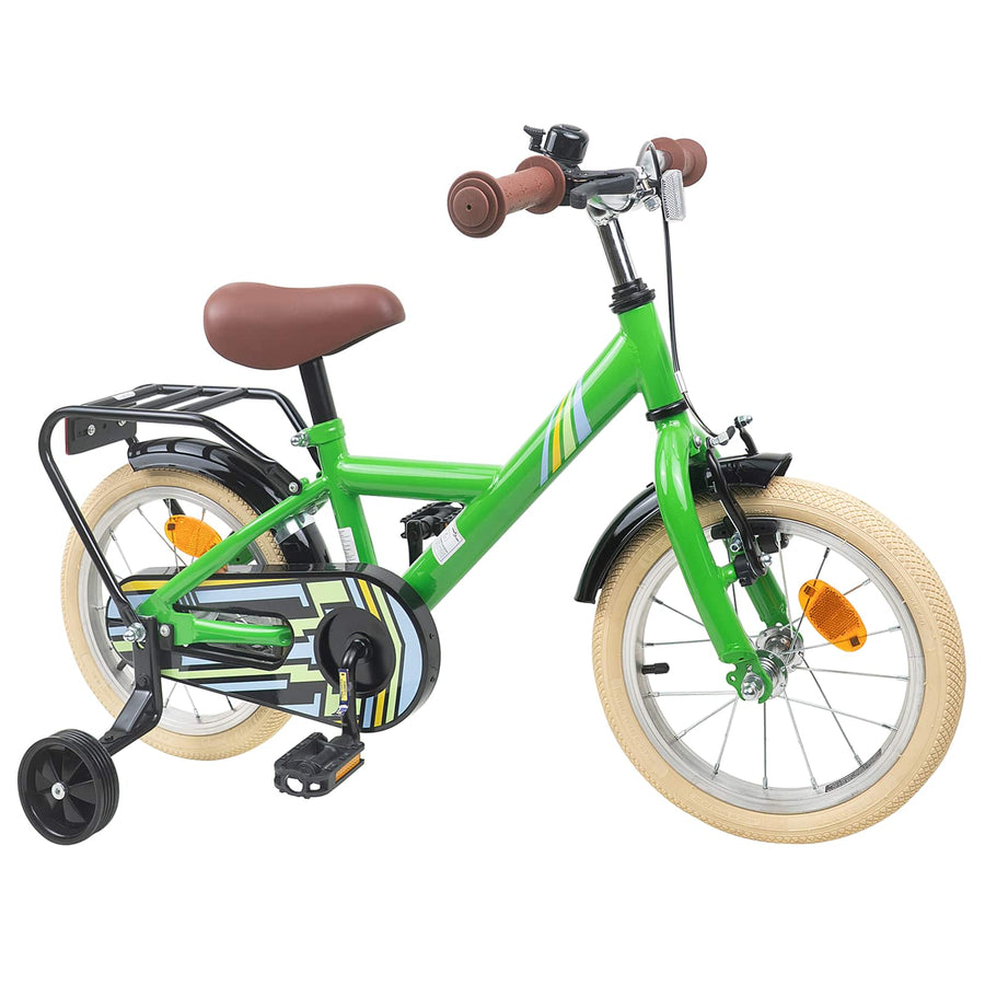 Kinderfiets 12 Inch voor 2-4 jaar oud Groen