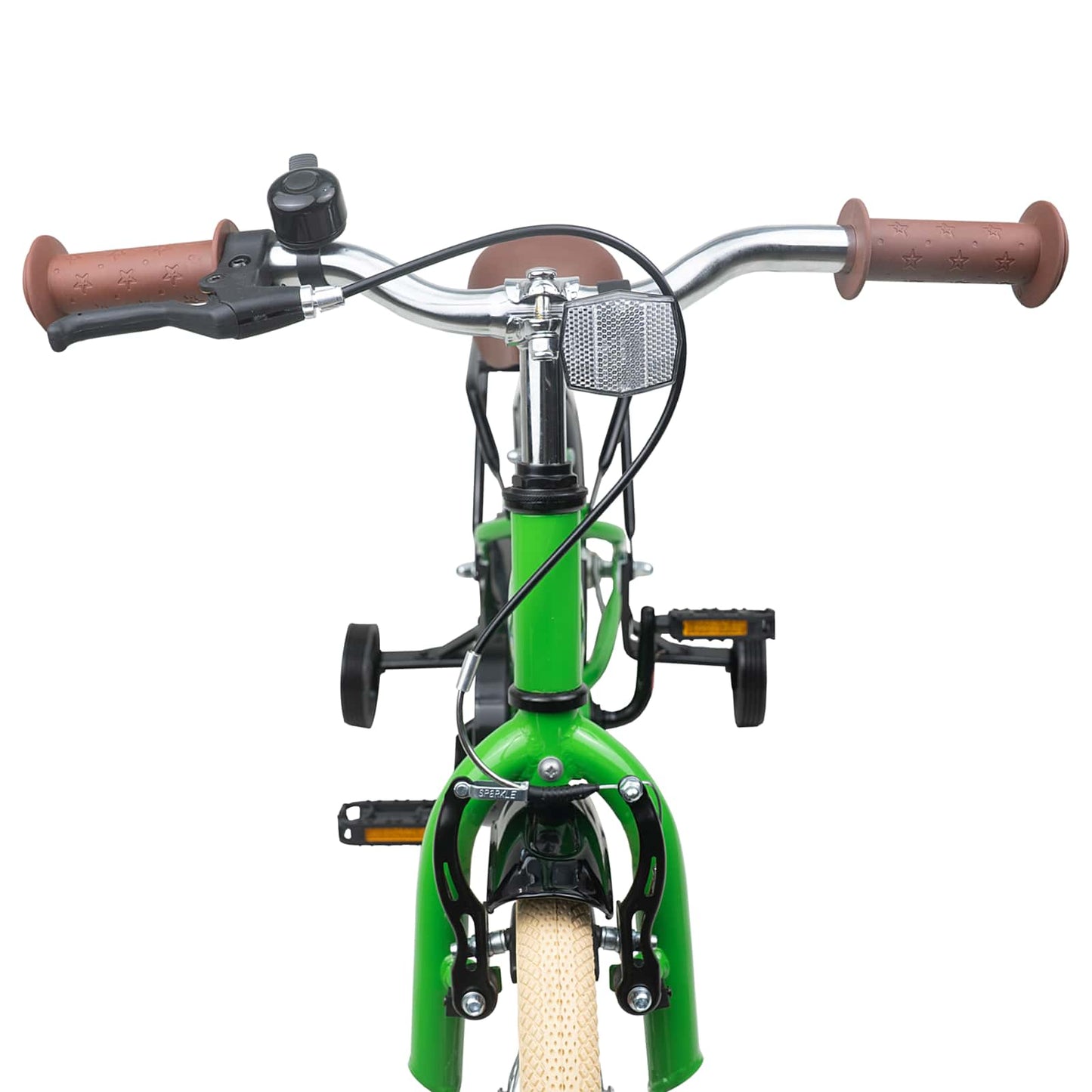 Kinderfiets 14 Inch voor 3-5 jaar oud Groen