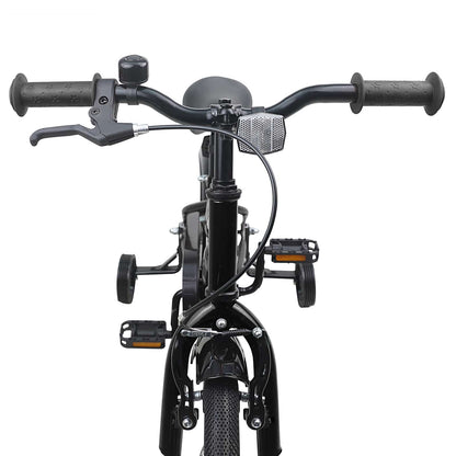 Kinderfiets 14 Inch voor 3-5 jaar oud Zwart