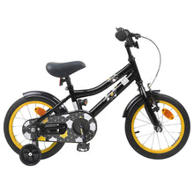 Kinderfiets 14 Inch voor 3-5 jaar oud Zwart