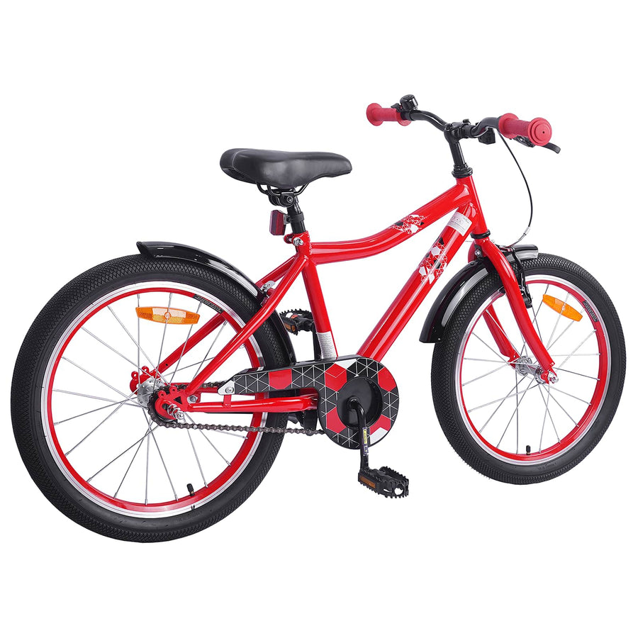 Kinderfiets 18 Inch voor 5-7 jaar Rood