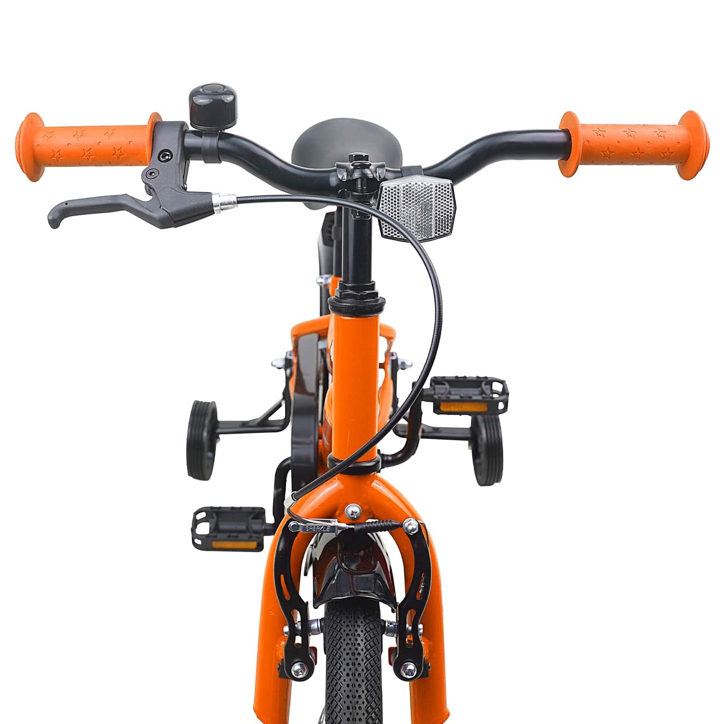 Kinderfiets 12 Inch voor 2-4 jaar oud Oranje