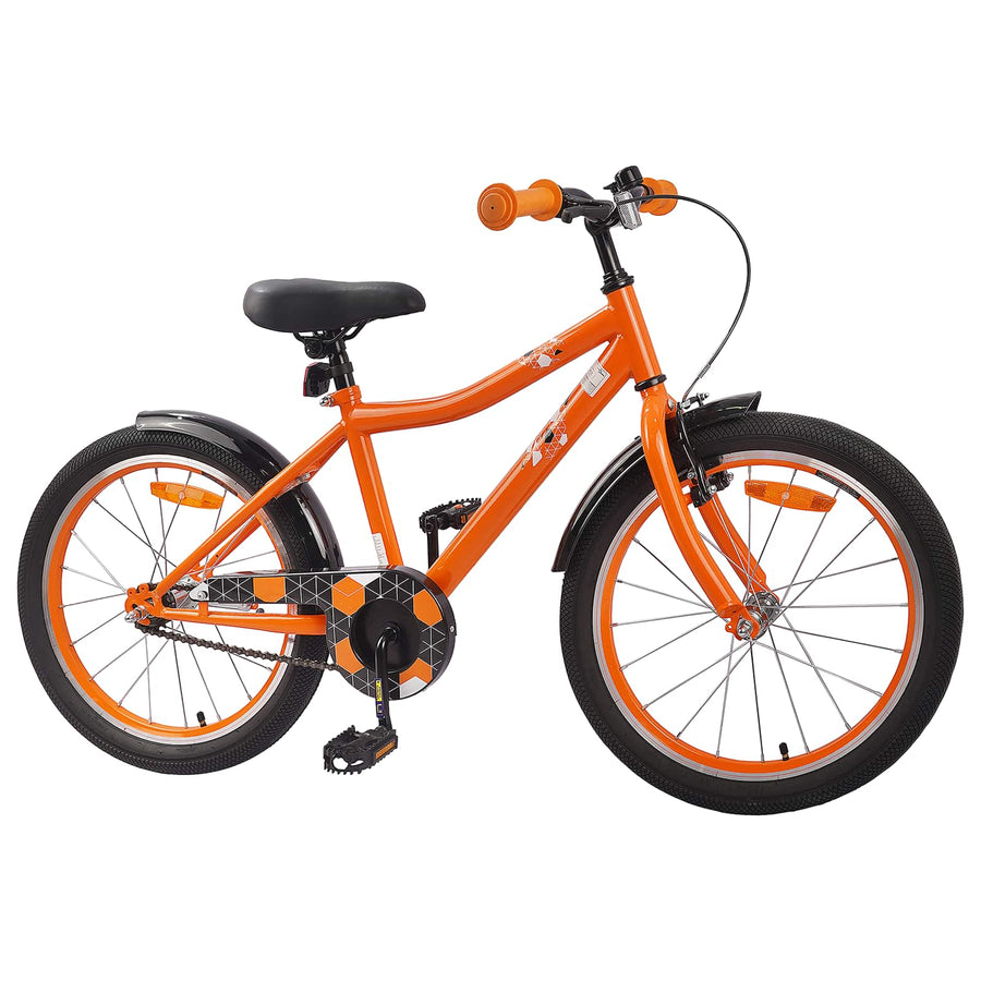 Kinderfiets 18 Inch voor 5-7 jaar Oranje
