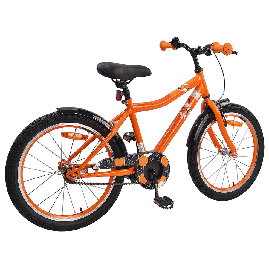 Kinderfiets 18 Inch voor 5-7 jaar Oranje