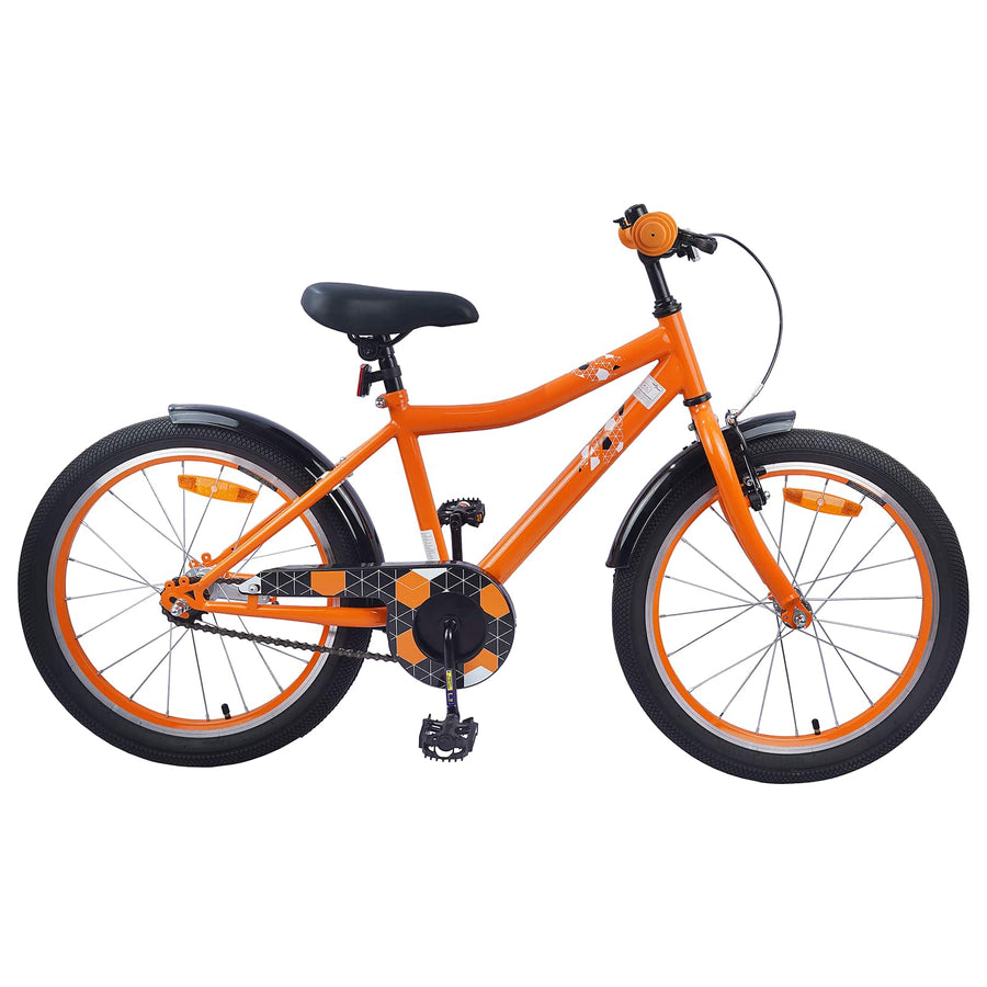 Kinderfiets 20 Inch voor 6-11 jaar oud Oranje