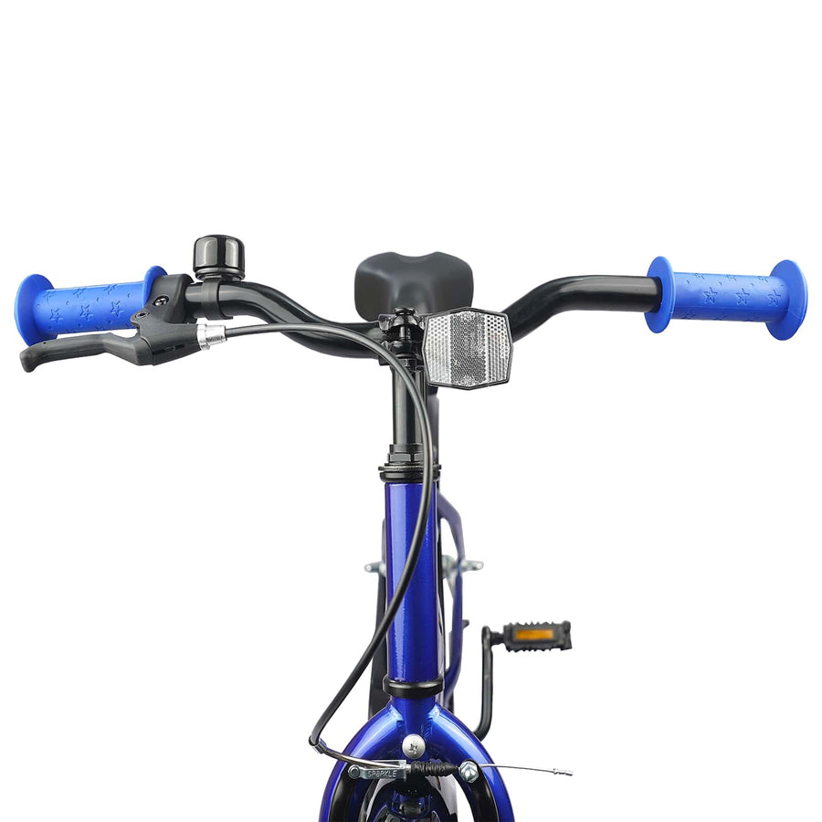 Kinderfiets 18 Inch voor 5-7 jaar Donkerblauw