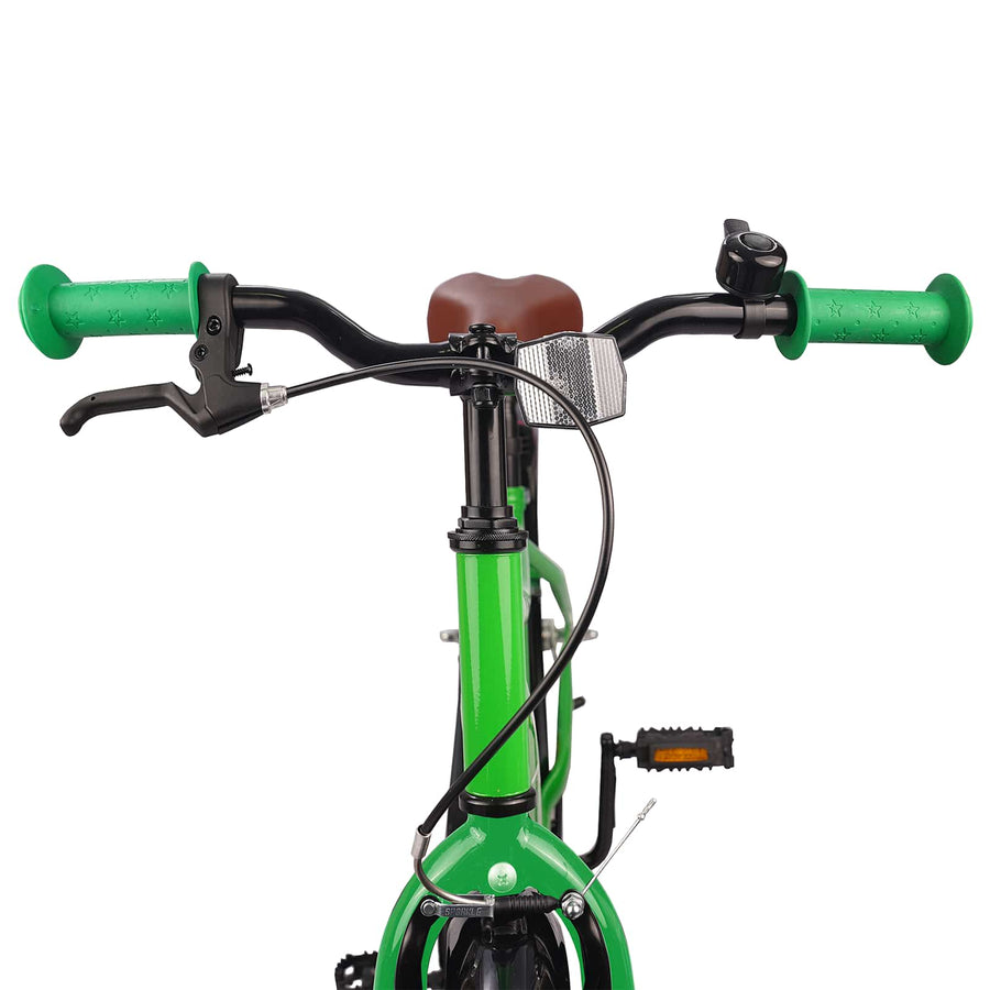 Kinderfiets 18 Inch voor 5-7 jaar Groen
