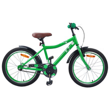 Kinderfiets 18 Inch voor 5-7 jaar Groen