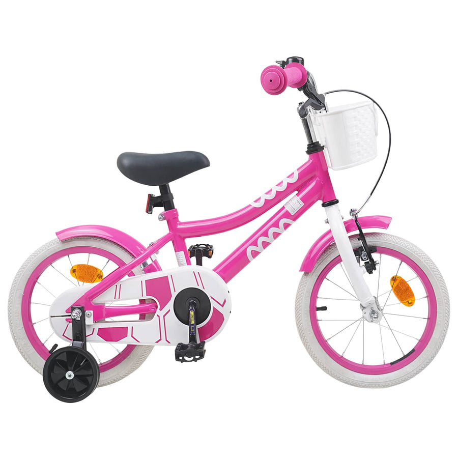Kinderfiets 12 Inch voor 2-4 jaar oud Roze