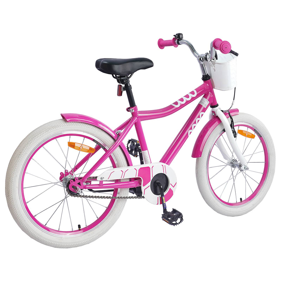 Kinderfiets 18 Inch voor 5-7 jaar Roze