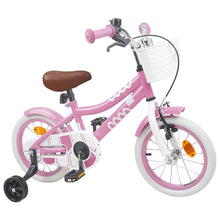 Kinderfiets 14 Inch voor 3-5 jaar oud Lichtroze