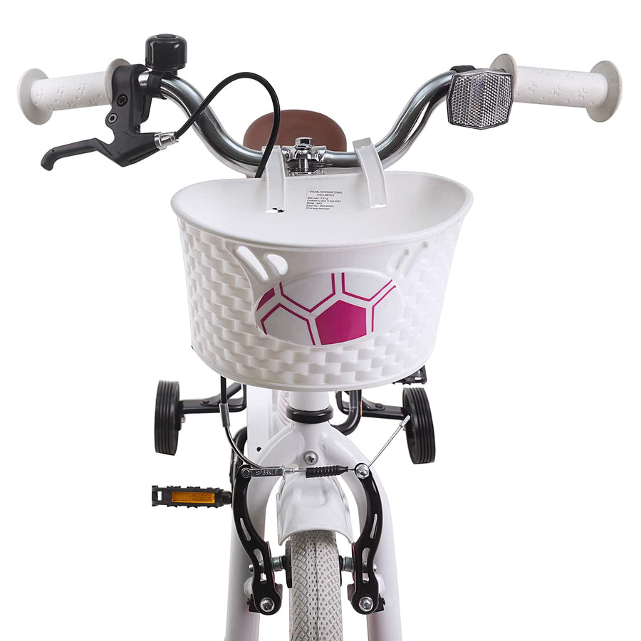Kinderfiets 12 Inch voor 2-4 jaar oud Wit