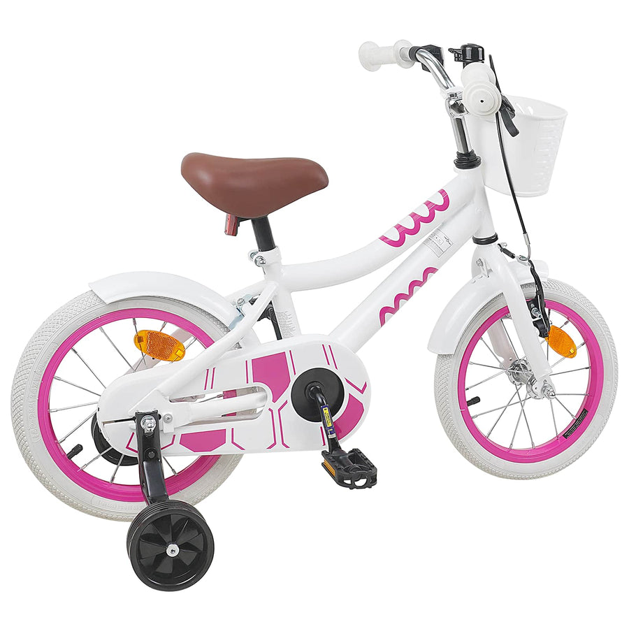 Kinderfiets 12 Inch voor 2-4 jaar oud Wit