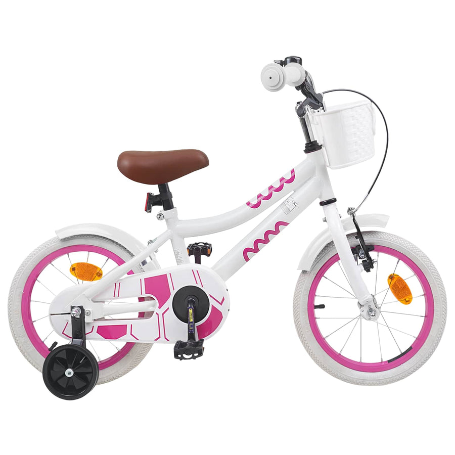 Kinderfiets 12 Inch voor 2-4 jaar oud Wit