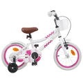 Kinderfiets 14 Inch voor 3-5 jaar oud Wit