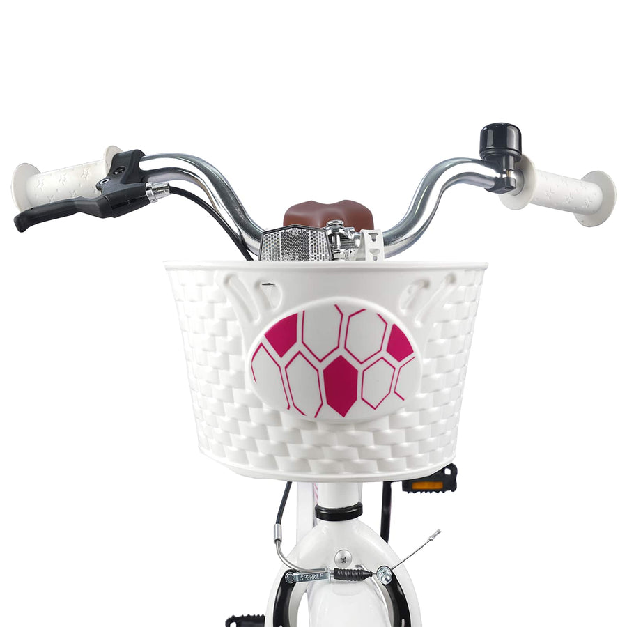 Kinderfiets 18 Inch voor 5-7 jaar Wit