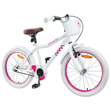 Kinderfiets 20 Inch voor 6-11 jaar oud Wit