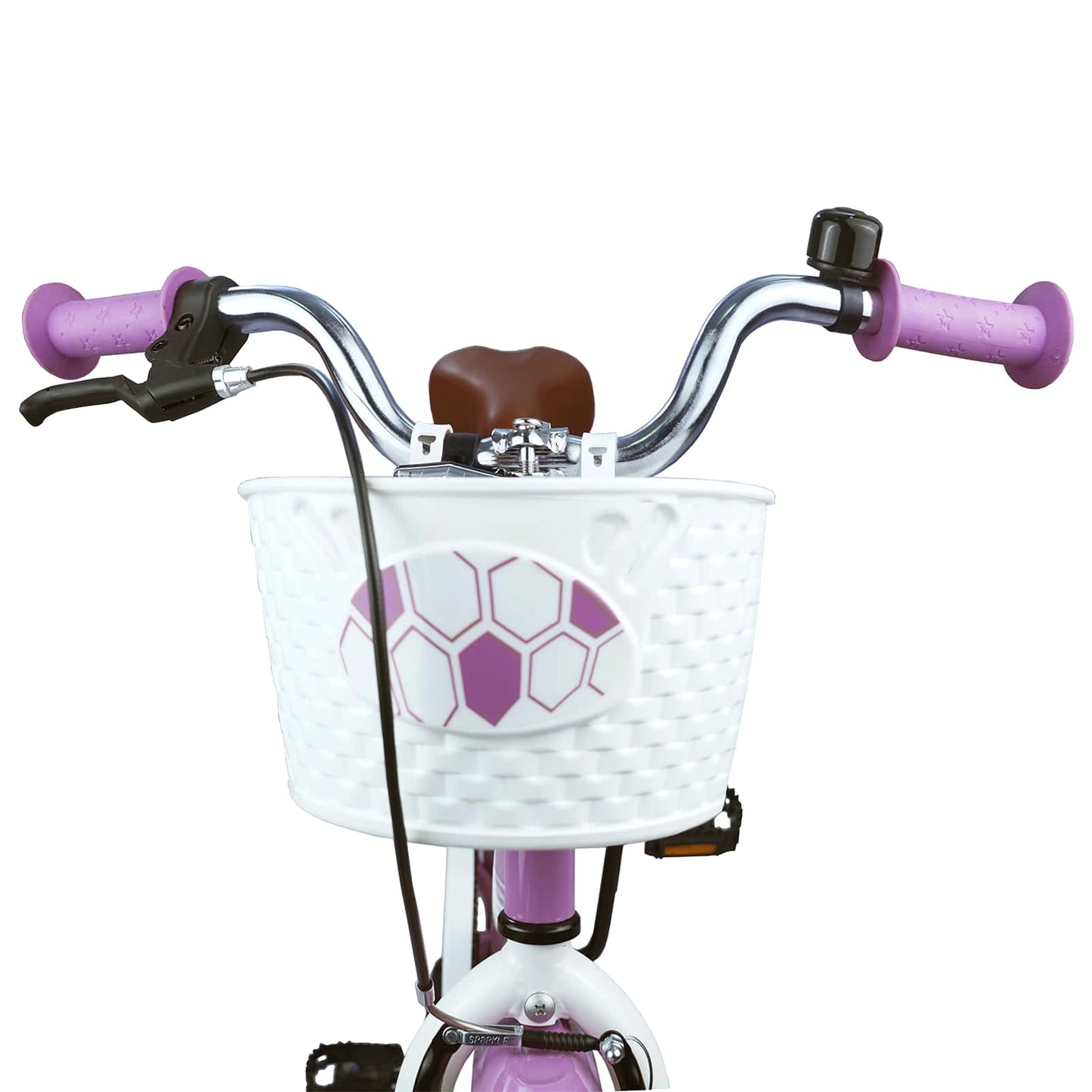 Kinderfiets 18 Inch voor 5-7 jaar Paars