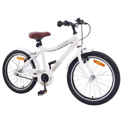 Kinderfiets 18 Inch voor 5-7 jaar wit