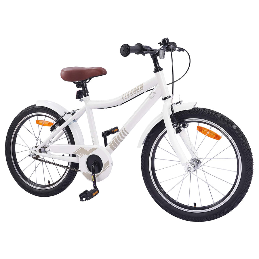 Kinderfiets 18 Inch voor 5-7 jaar wit
