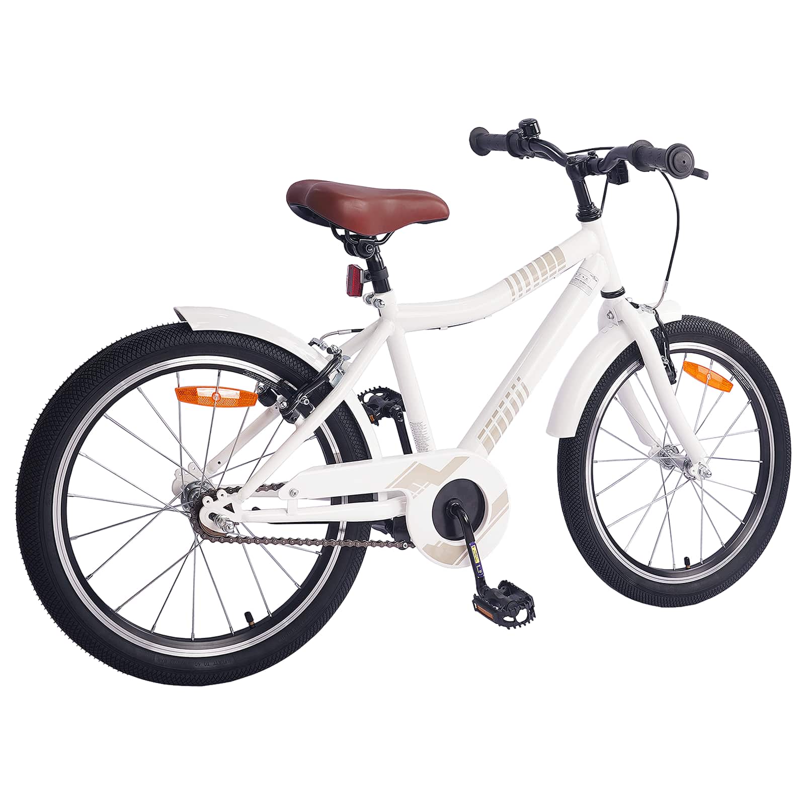 Kinderfiets 18 Inch voor 5-7 jaar wit