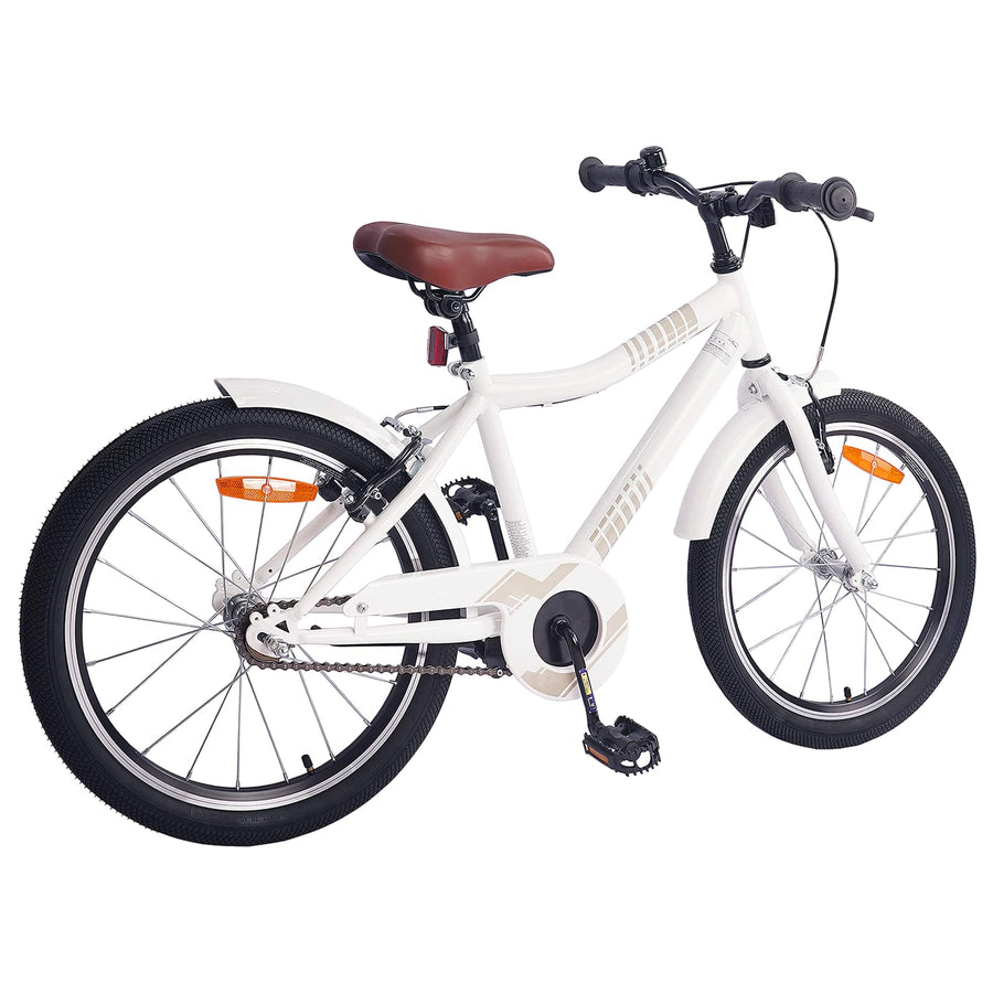 Kinderfiets 18 Inch voor 5-7 jaar wit