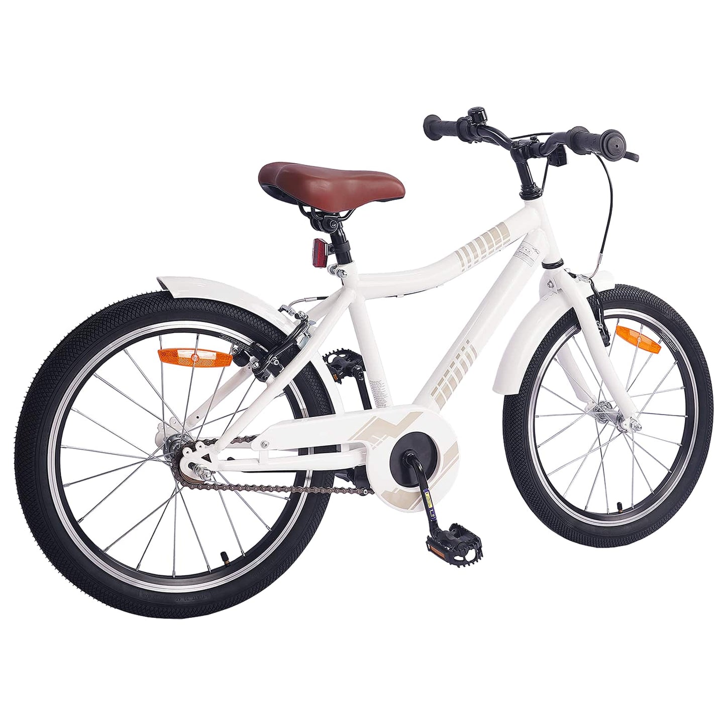 Kinderfiets 20 Inch voor 6-11 jaar oud wit