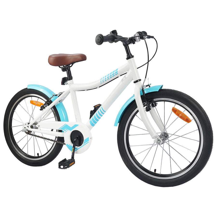 Kinderfiets 18 Inch voor 5-7 jaar Lichtblauw
