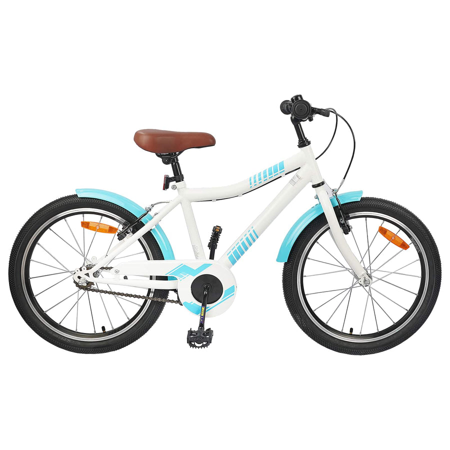 Kinderfiets 18 Inch voor 5-7 jaar Lichtblauw