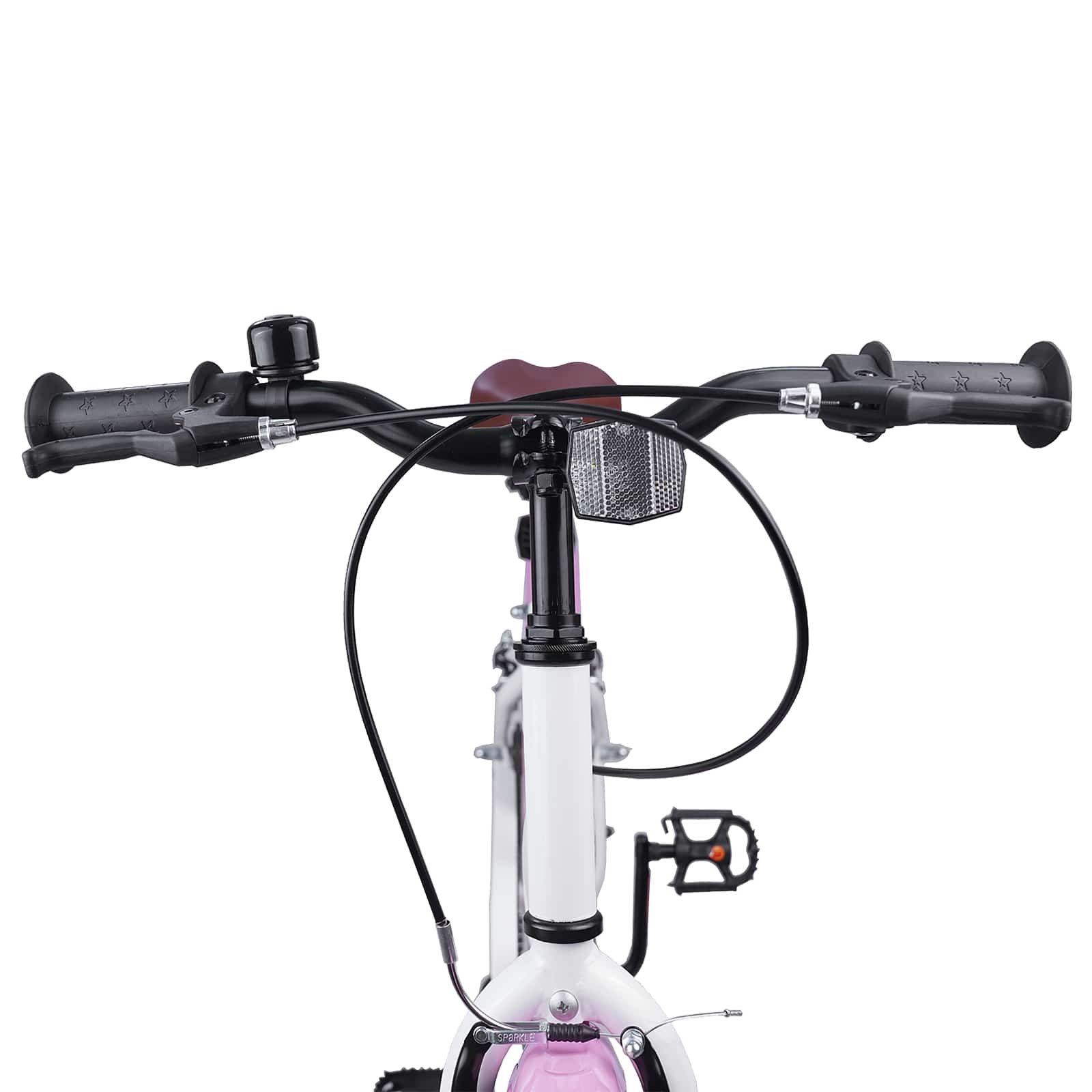 Kinderfiets 18 Inch voor 5-7 jaar Lichtroze