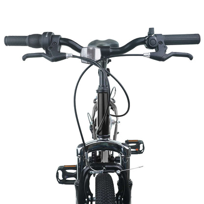 Kinderfiets 20 Inch 6-Speed voor 6-11 jaar oud Zwart