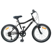 Kinderfiets 20 inch zwart 6 versnellingen