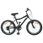Kids Bike 24 Inch 6-Speed for 8-12 Year Old Black