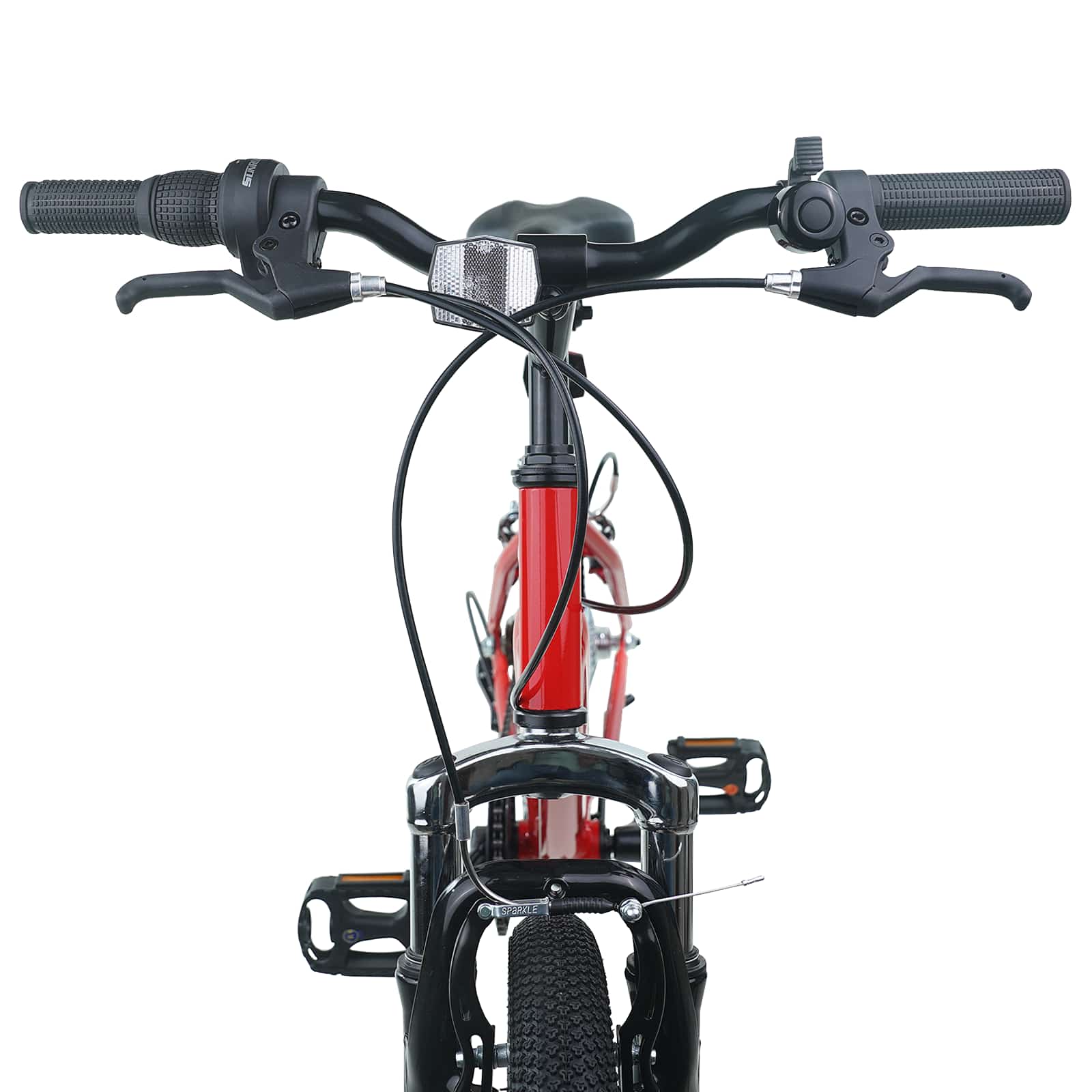 Kinderfiets 20 Inch 6-Speed voor 6-11 jaar oud Rood