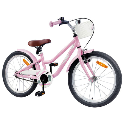 Kinderfiets 18 Inch voor 5-7 jaar oud Lichtroze