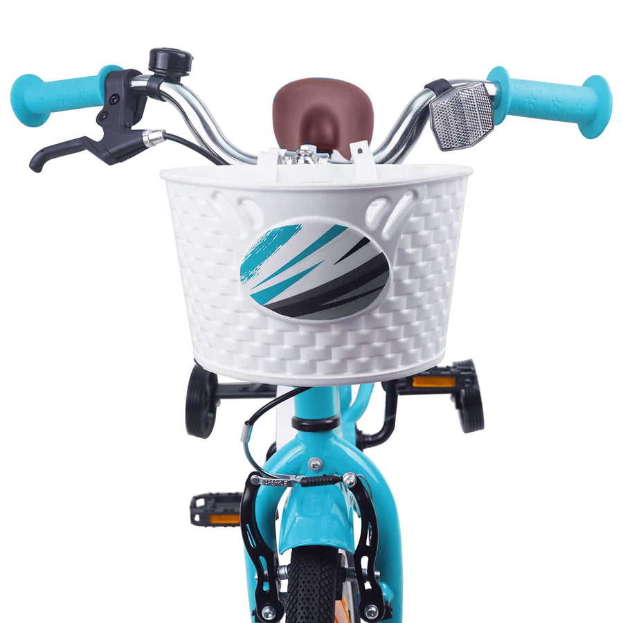 Kinderfiets 14 Inch voor 3-5 jaar oud Lichtblauw