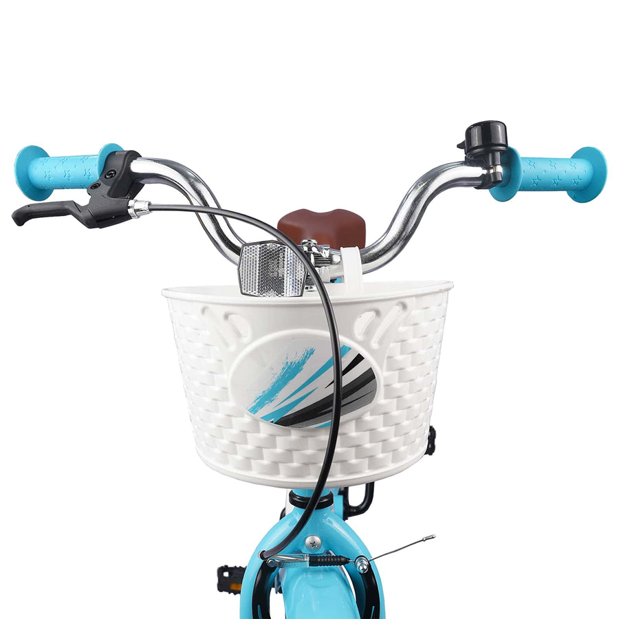 Kinderfiets 18 Inch voor 5-7 jaar oud Lichtblauw