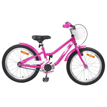 Kinderfiets 18 Inch voor 5-7 jaar oud Donkerroze