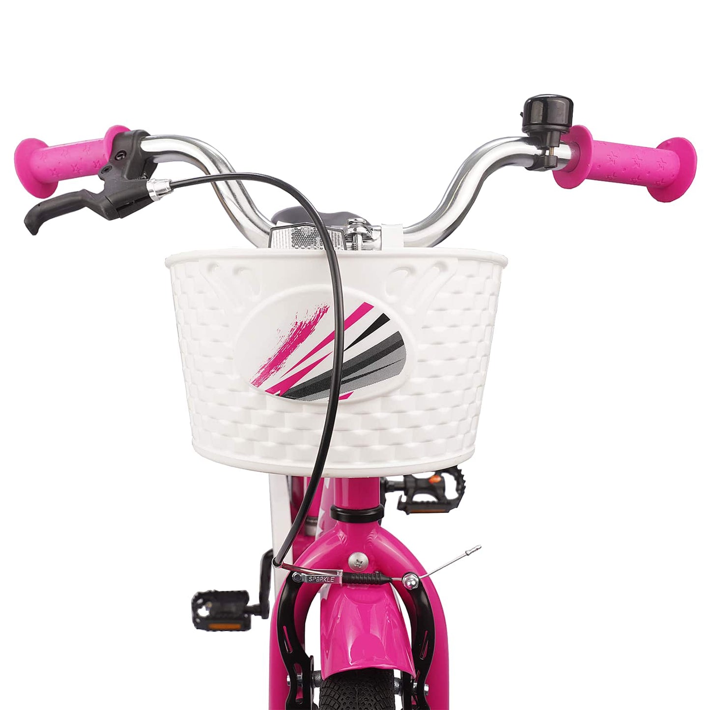 Kinderfiets 20 Inch voor 6-11 jaar oud Donkerroze